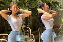 Danh tính hot girl khoe 3 vòng đâu ra đấy khi đi cafe