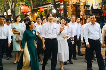 Hoàng thái tử Nhật Bản thăm Châu Ấn Thuyền, Chùa Cầu Hội An
