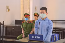 Bị cáo Hải tại phiên tòa.