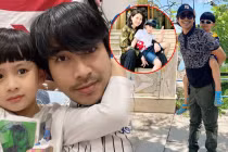 Thanh Bình hạnh phúc khoe được đi chơi với con trai đúng ngày sinh nhật