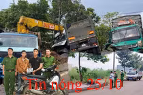 Tin nóng 25/10: Thi thể người đàn ông chết cháy bên vệ đường
