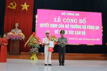 Quảng Bình, Quảng Trị có tân giám đốc Công an tỉnh