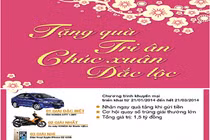 Bắc Á bank “Tặng quà tri ân - Chúc xuân đắc lộc“