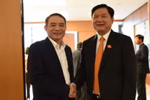 Bí thư Đinh La Thăng bàn giao chức Bộ trưởng GTVT