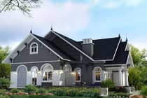 10 mẫu nhà vườn 800 triệu đồng đẹp miễn chê