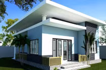 10 mẫu nhà mái bằng giá dưới 500 triệu đồng