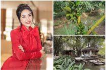 Choáng ngợp khu sinh thái 50.000m2 của diễn viên Vân Trang