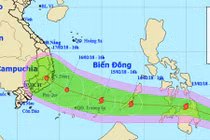 Dự báo thời tiết 13/2: Bão Sanba vào Biển Đông 30 Tết