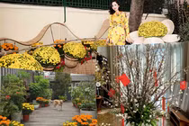 Biệt thự trang trí tràn ngập sắc hoa của mỹ nhân Việt