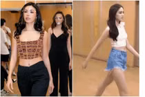 Minh Tú dạy catwalk: Người đăng quang Miss Grand, người lọt top Miss World