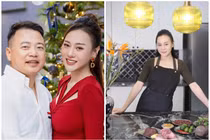 Biệt thự sang chảnh từng centimet của Phương Oanh - Shark Bình 
