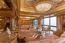 Dinh thự xa hoa, dát vàng của Tổng thống Trump
