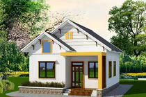10 mẫu nhà cấp 4 mái thái 2 phòng ngủ siêu hợp lý