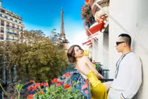 Khách sạn view tháp Eiffel Ngọc Trinh, Khắc Tiệp ở tại Paris có gì mà giá 110 triệu/đêm?