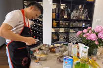 Những đại gia Việt chăm chỉ vào bếp, nấu ăn ngon như ngoài hành