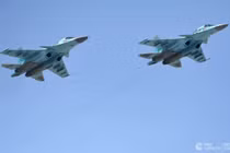 Choáng ngợp "thú mỏ vịt" Su-34 của Nga thả bom BetAB-250 xuyên bê tông