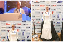 Ngắm robot Sophia duyên dáng trong tà áo dài Việt Nam