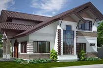 10 mẫu nhà mái thái 2 tầng thiết kế sáng tạo 