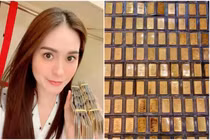 Độ giàu có của nữ đại gia vừa “phá kho” 100 cây vàng