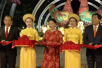 Chủ tịch Quốc hội dự khai mạc đường hoa Nguyễn Huệ Tết 2017