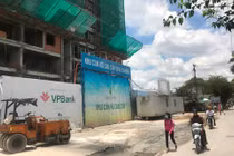 Dự án Opal Garden của Đất Xanh tạm dừng thi công sau sự cố suýt gây chết người