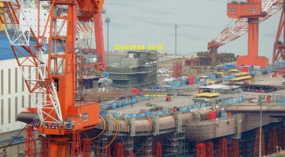 Ảnh: Tàu sân bay Type 001A Trung Quốc đã hoàn thiện
