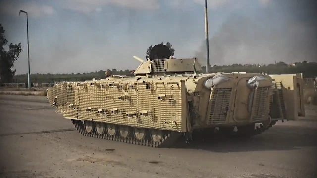 Phát hoảng với dàn xe thiết giáp phiến quân IS ở Syria (1)