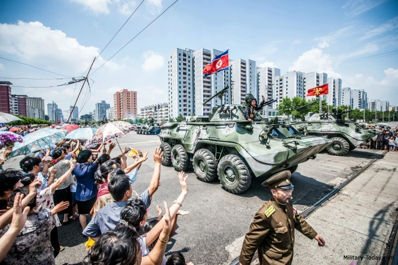 Trầm trồ phiên bản “taxi” BTR-80 do Triều Tiên tự sản xuất