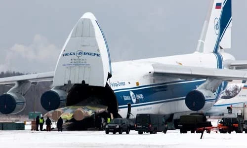 Tiêm kích tàng hình T-50 lên máy bay An-124 đi đâu?