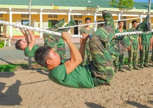 Mê mẩn nơi rèn luyện thể lực của QĐND Việt Nam
