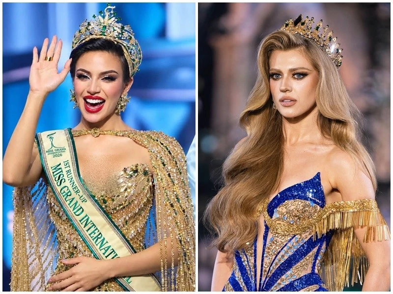 [GALLERY] Đọ tài sắc 4 á hậu Miss Grand International 2026