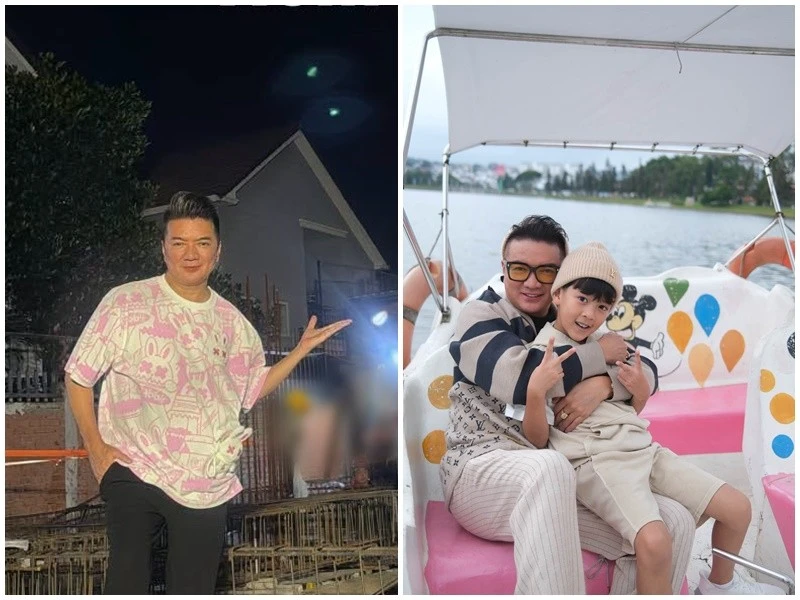 [GALLERY] Đàm Vĩnh Hưng xây nhà mới, sống bình yên bên con trai