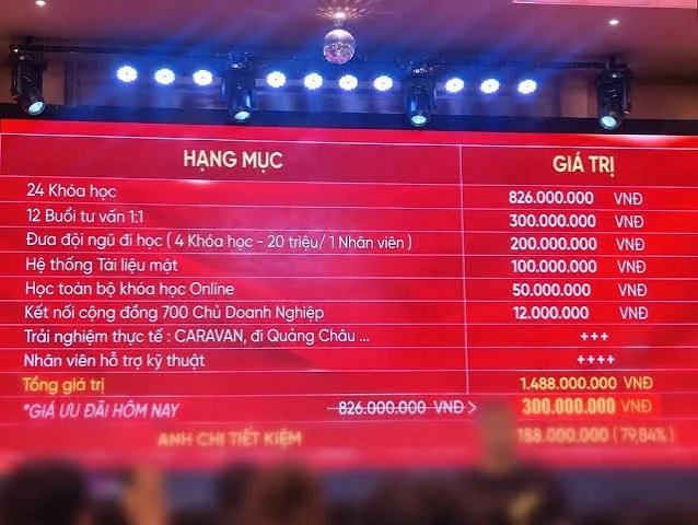 [SPOTLIGHT] Khóa học làm giàu gần 1,5 tỷ đồng: Cần lưu ý gì?