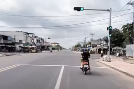 Đường Nguyễn Chí Thanh, TP Tây Ninh. Ảnh minh họa