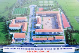 Dự án Trường phổ thông Nội trú Tiểu học và Trung học Cơ sở Vĩnh Xương.