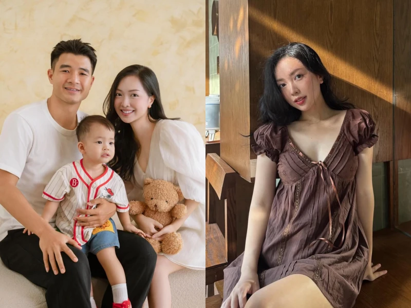 [GALLERY] Vợ Hà Đức Chinh khoe sắc vóc xinh đẹp khiến dân mạng xuýt xoa
