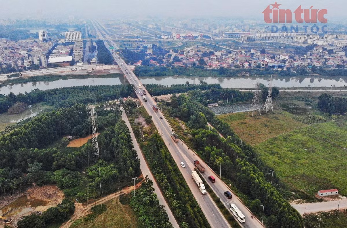 Cao tốc Hà Nội - Bắc Giang. Ảnh: Danh Lam