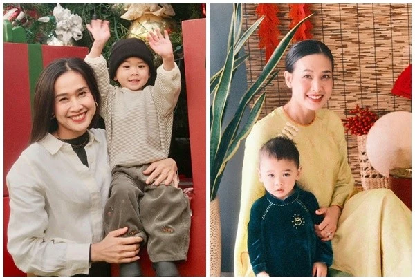 Cuộc sống mẹ bỉm sữa nhẹ nhàng an yên của Hoa hậu Dương Mỹ Linh