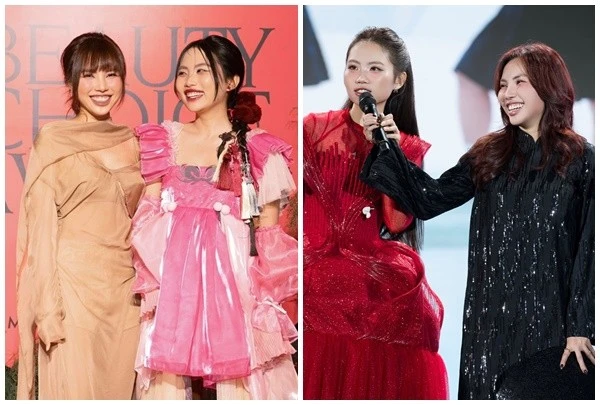 Chị gái xinh đẹp đồng hành cùng Phương Mỹ Chi suốt hành trình làm nghề