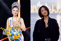 Nhan sắc đời thường gợi cảm của Hoa hậu Hoàn vũ Phương Linh