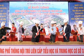Gia Lai khởi công dự án Trường Phổ thông nội trú xã biên giới