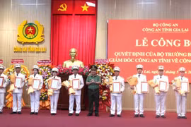 Bổ nhiệm Thủ trưởng Cơ quan cảnh sát điều tra Công an tỉnh Gia Lai
