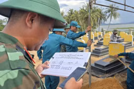 Chiến dịch 500 ngày đêm 'vượt nắng thắng mưa' tri ân những người nằm lại
