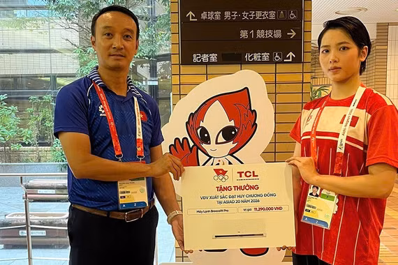 Bùi Ngọc Nhi giành HCĐ Kata biểu diễn cá nhân nữ cho Việt Nam tại ASIAD 2026