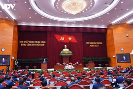 Toàn cảnh Khai mạc Hội nghị lần thứ ba Ban Chấp hành Trung ương Đảng khoá XIV