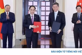 Tổng Bí thư, Chủ tịch nước Tô Lâm chứng kiến Lễ trao văn kiện hợp tác Việt Nam-Singapore