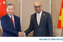 Tổng Bí thư, Chủ tịch nước Tô Lâm hội đàm với Tổng thống Singapore