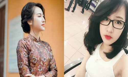Vẻ đẹp tinh khôi, ngọt ngào của Hoa khôi Đại học Vinh