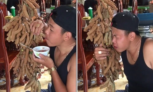 Chàng trai Vũng Tàu được mệnh danh “thánh ăn chua”