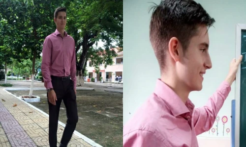 Thầy giáo Tây đẹp trai được dân mạng Việt thi nhau tìm kiếm